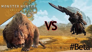 MH Wilds Beta  La Gunlance est une Toute Nouvelle Arme  No Commentary [upl. by Nelloc]