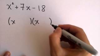 Factoring Quadratic Expressions Pt 1 [upl. by Lindahl564]