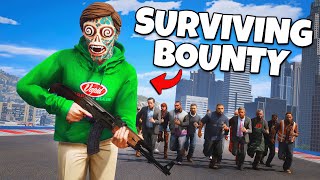 Surviving 300000 Bounty in GTA 5 RP [upl. by Bowe]