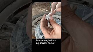 Paano magbaklas ng hub motor sensor socket [upl. by Shanta]