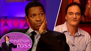 Denzel Washington Confronts Quentin Tarantino About Never Working Together  Jonathan Ross [upl. by Doehne]