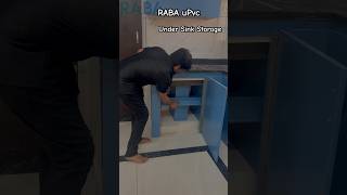 How to organise Under Sink Storage Area raba upvc rabainterior sink ideas latest design best [upl. by Azila]