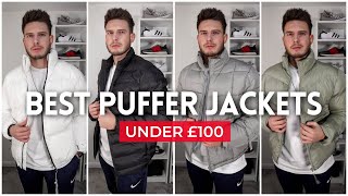 The BEST Puffer Jackets To Buy Under £100  Mens Jackets 2021 ASOS Weekday Bershka  More [upl. by Colet]