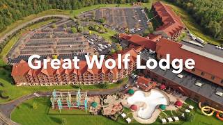 Great Wolf Lodge Drone Flight [upl. by Quarta]