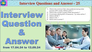 Interview question amp answer from 170424 to 120924  for job  for freshers  new mechanical mind [upl. by Fokos]