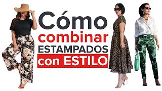 Cómo COMBINAR ESTAMPADOS con ESTILO  Master Class [upl. by Leirol]