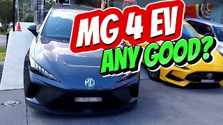 MG 4 EV Australia Review and Test Drive Impressions [upl. by Ahsieat773]