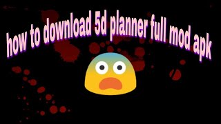 how to download 5d planner full mod apk version [upl. by Hctud502]