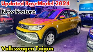 Volkswagen Taigun Base model 2024  Volkswagen Taigun updated base model  New Features Taigun [upl. by Clerk]