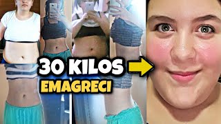 COMO EU EMAGRECI 30KG EM 3 MESES SOZINHA [upl. by Ardeahp925]