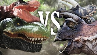 T REX VS TRICERATOPS  Dino Duels Ep 14 [upl. by Arretal]