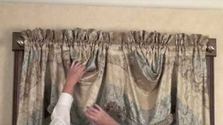 How to Style Empire Window Valances from Touch of Class [upl. by Florin]