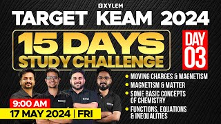 Target KEAM 2024  15 Days Study Challenge  Day 3  Xylem KEAM [upl. by Attenyw]