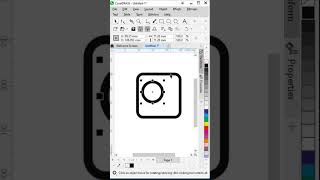 Instagram Logo Design in Coreldaw coreldraw design logo [upl. by Niknar]