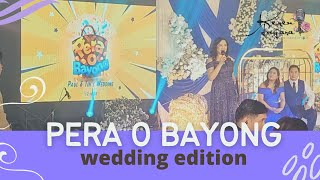 Wedding Game Ideas PERA O BAYONG  The Energetic Host [upl. by Sandi770]