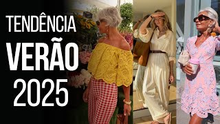 MODA VERÃO 2025  Saiba quais são as principais TENDÊNCIAS  Juliana Christ [upl. by Ardnaxila]