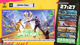 MUNDIAL DE FREE FIRE  FFWS GLOBAL FINALS 2024  GRANDE FINAL  AO VIVO [upl. by Pitarys]