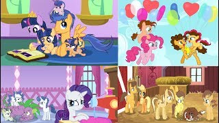 MLP families Mane 6 Tribute [upl. by Kalinda749]