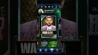 WWE SUPERCARD S9 TRD  War Games Heroic Free Gift 2x Rarity Draft Board  Wild Wed Reward Mania [upl. by Eihtur702]