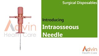 Intraosseous Needle [upl. by Dickson]