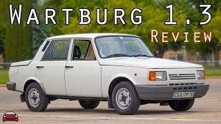 1990 Wartburg 13 Review  The East German Car Youve Never Heard Of [upl. by Noxas]