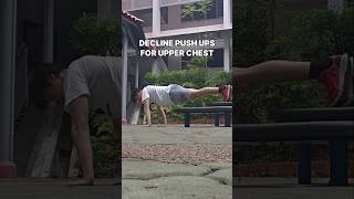 Decline Push Ups shorts fitness streetworkout [upl. by Simonne]