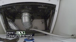 How To Replace Leaking Laundry Clothes Washing Machine Water Supply Line Shut Off Repair Video [upl. by Odanref]