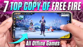 7 Best Full Copy Game Of Free Fire Offline  Free Fire Copy Games [upl. by Keviv956]