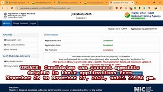 How to fill IIT JEE Mains Application Form STEPBYSTEP Quickest Way [upl. by Trixie146]