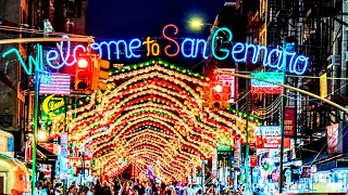 SAN GENNARO FEAST NYC WITH JEFF [upl. by Gussie574]