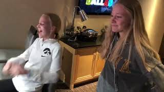 Iowa Hawkeyes Womens Basketball Entrance NCAA Final Four vs South Carolina Caitlin Clark 3312023 [upl. by Arvid]