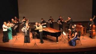 Bach Brandenburg concerto no 5 1st Movement [upl. by Nohsad]