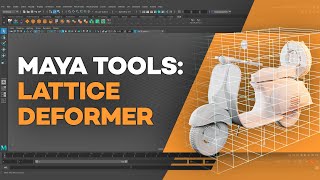 Maya’s Lattice Deformer Tool [upl. by Ahsiet]