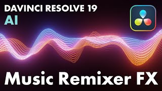 How To Use Music Remixer FX DaVinci Resolve 19 [upl. by Camilia]