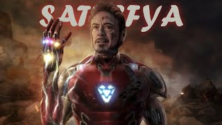 Iron Man  I am A Rider  Best AVENGER  Satisfya [upl. by Betteanne]