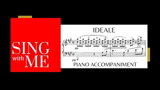 Ideale  Tosti  Accompaniment high voices [upl. by Pond]