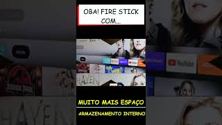 👉Como AUMENTAR o armazenamento FIRE STICK  02 Armazenamento Interno [upl. by Larimer]