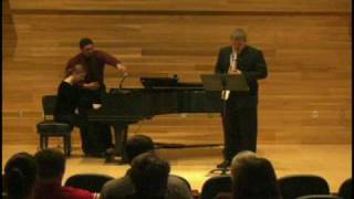 Aeolian Song from Concertino for Alto Saxophone  Warren Benson [upl. by Enidualc417]