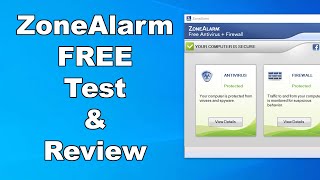 ZoneAlarm Free Antivirus Test amp Review 2020  Antivirus Security Review  High Level Test [upl. by Keefe626]