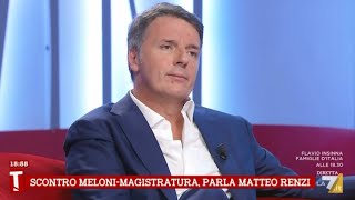 Matteo Renzi ospite a Tagadà  21102024 [upl. by Ennirok]