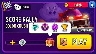 Hard color crush solo challenge1485 points score rally solo challengematch masters [upl. by Drugge]