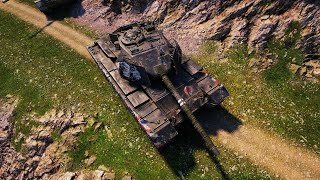 How The Caernarvon AX Deals With The Enemies World of Tanks [upl. by Silvia130]