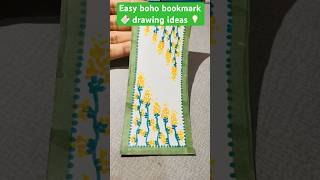 Easy bookmark 🔖 drawing ideas 💡 😍 shorts trending viralvideo art drawing tutorial ytshort [upl. by Spielman]