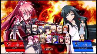 NITROPLUS BLASTERZ HEROINES INFINITE DUEL Saya gameplay [upl. by Ykcub]