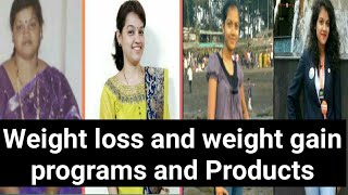 Different weight loss and weight gain programs of Herbalife [upl. by Sigsmond]