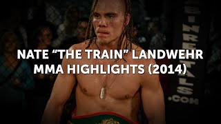 Nate quotThe Trainquot Landwehr MMA Highlights 2014 [upl. by Griffis]