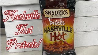 Snyder’s Nashville Hot Pretzel Pieces review snacks pretzels [upl. by Mayes]