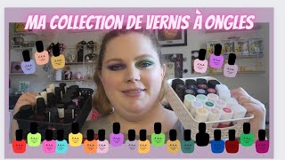 Ma collection de Vernis a ongles 💅 [upl. by Rahcir488]