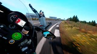 Kawasaki Ninja H2 vs Ninja H2R  Full Throttle amp Horrible Crashes motorcycle [upl. by Erdnaek]