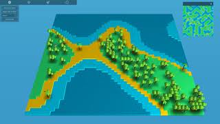 JavaFX 3D  Procedural world generation [upl. by Coretta]